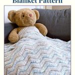 Free Making Waves Ripple Crochet Baby Blanket Pattern