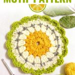 Free Crochet Citrus Twist Motif Pattern