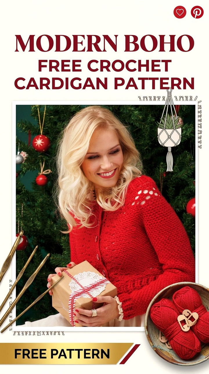 Timeless Layering The Ultimate Free Crochet Cardigan Pattern