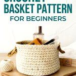 Free Crochet Basket Pattern for Beginners Modern Retro Utility Style