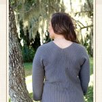 Free V Neck Crochet Pullover Sweater Pattern