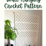 Free Boho Wall Hanging Crochet Pattern