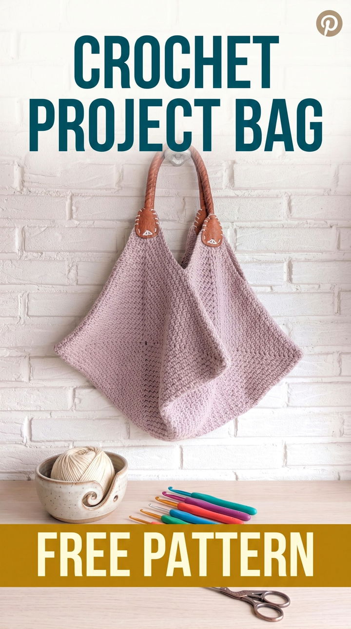 The Ultimate Crochet Project Bag Stylish Organization for Every Crafter