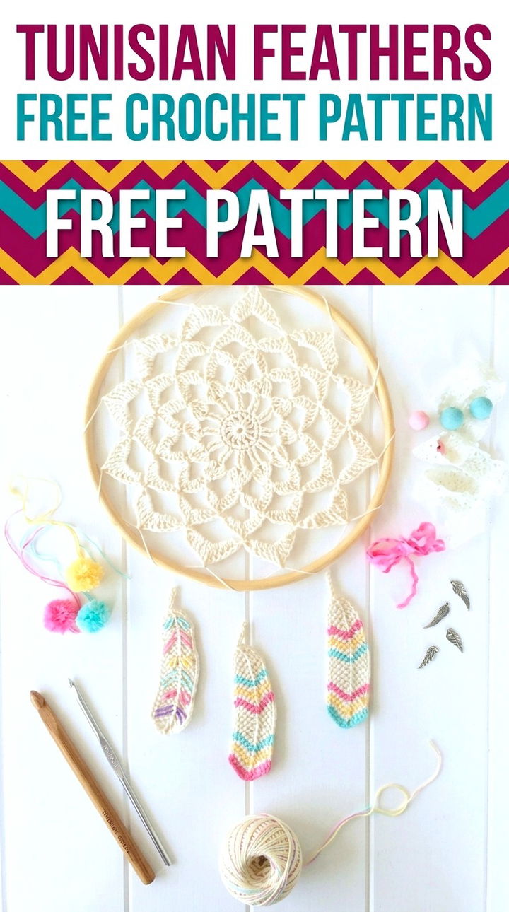 Textural Masterpiece The Tunisian Feathers Free Pattern