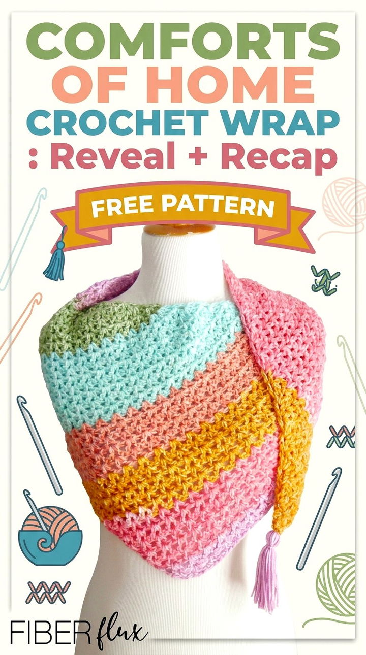 Comforts of Home Crochet Wrap Reveal
