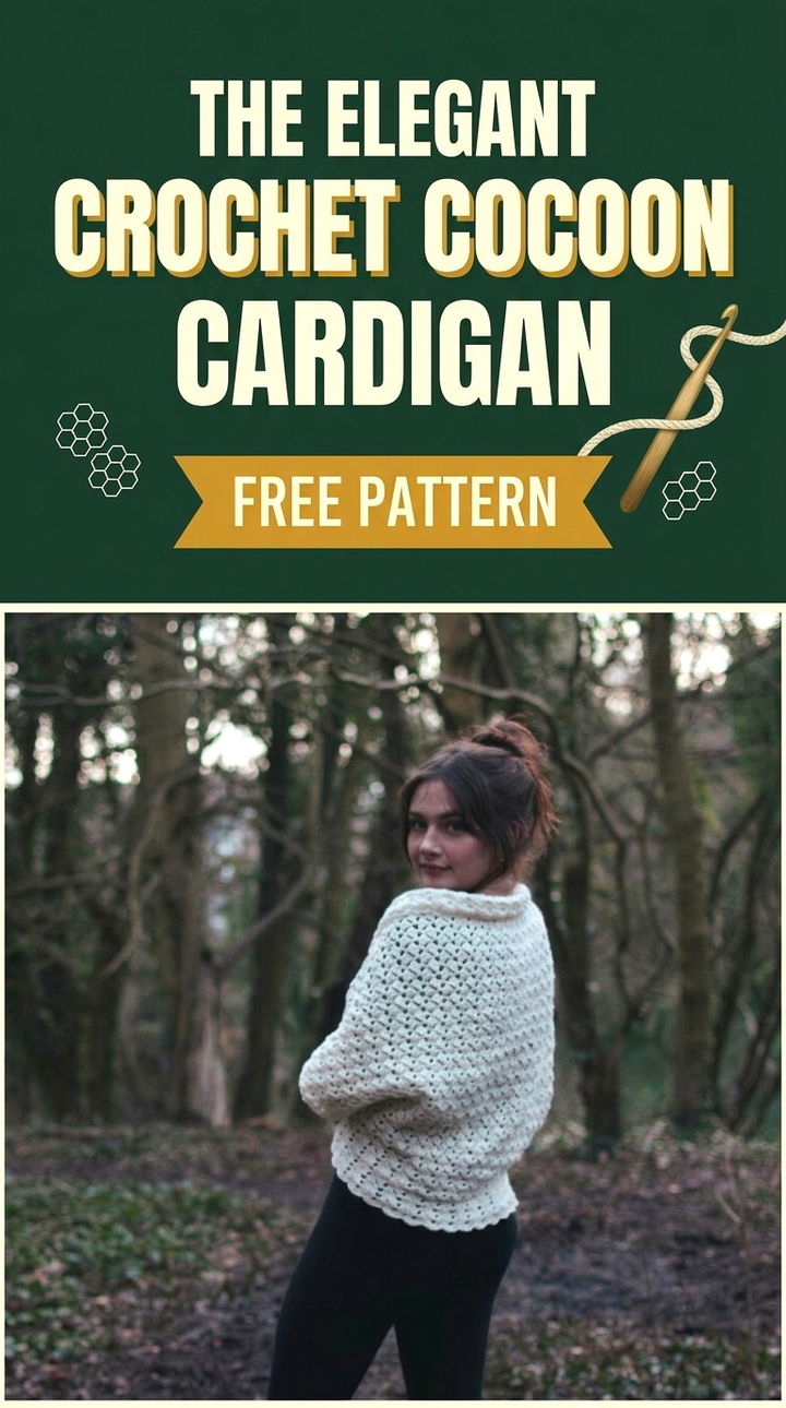 Master the Art of the Crochet Cocoon Cardigan
