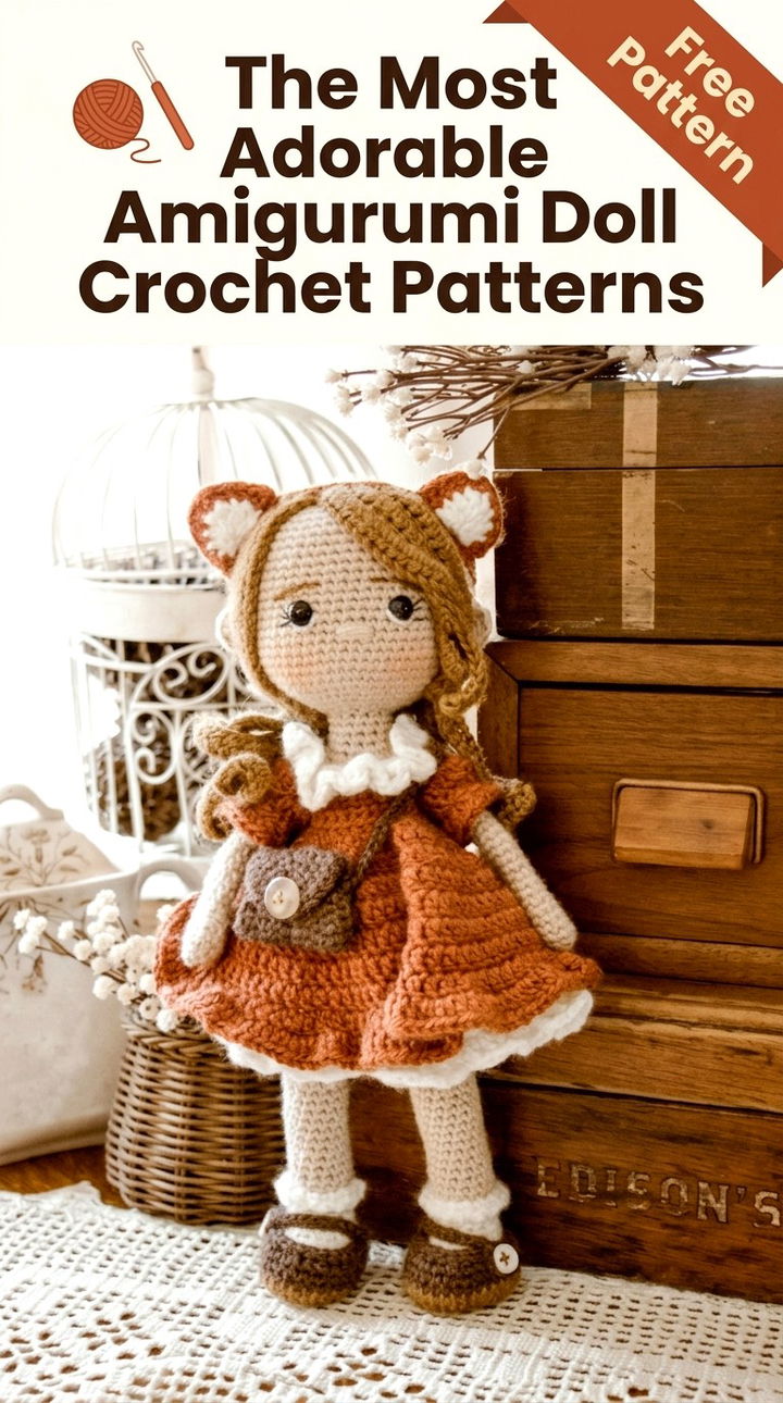 The Most Adorable Amigurumi Doll Crochet Patterns