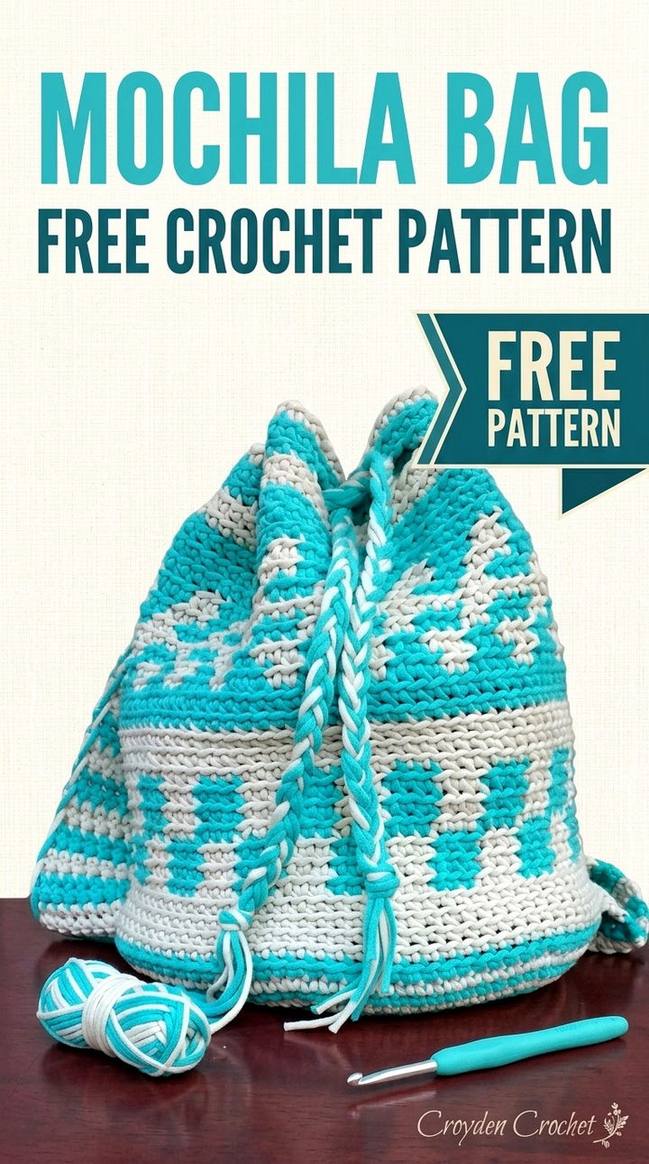 Cultural Artistry The Crochet Mochila Bag