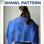Free Stunning Filet Crochet Shawl Pattern Modern Retro Chic