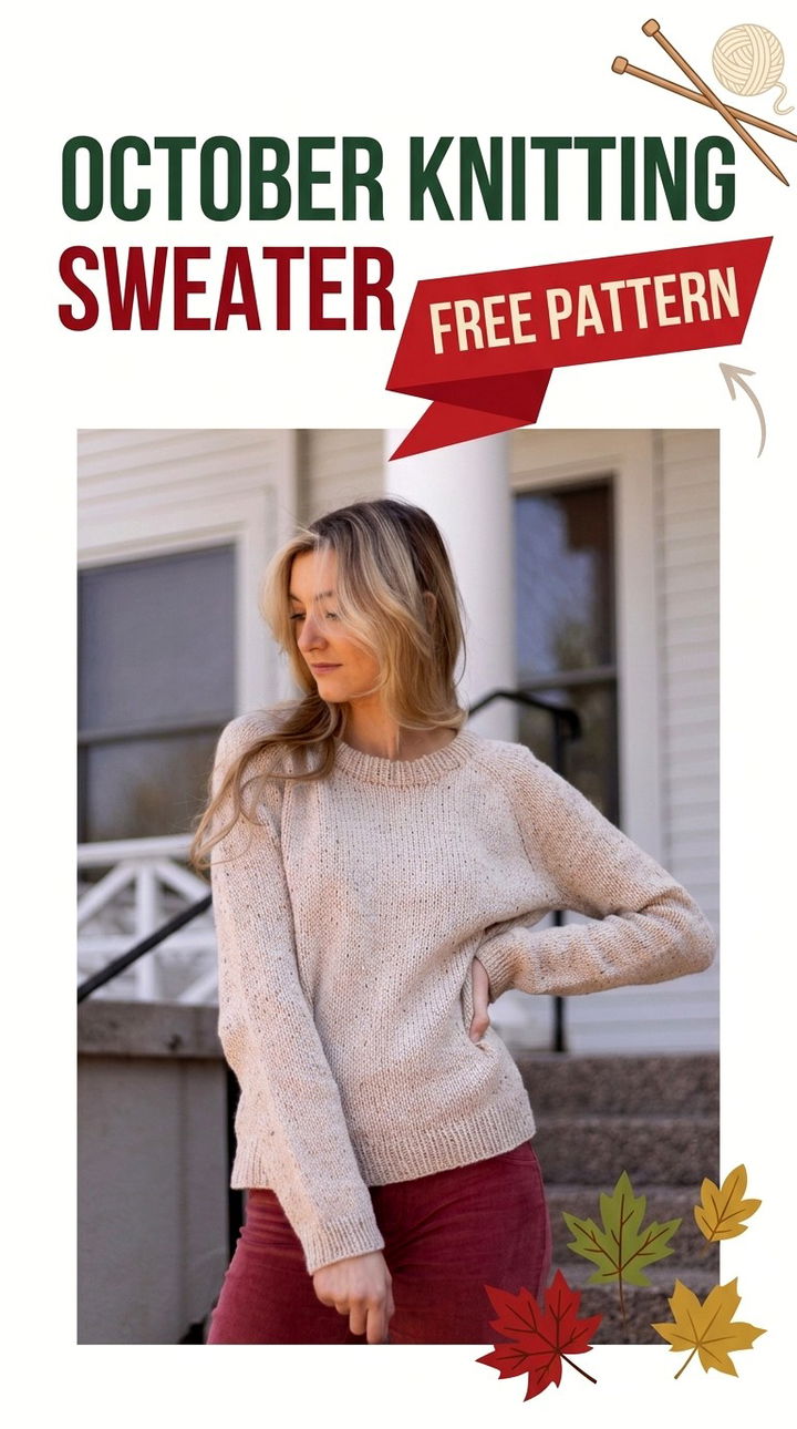 The Essential October Knitting Sweater for Crisp Autumn Days
