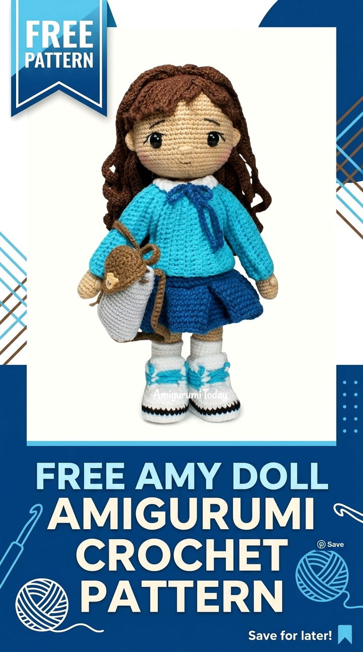 Adorable Amy Doll Amigurumi A Free Crochet Pattern for Handmade Joy