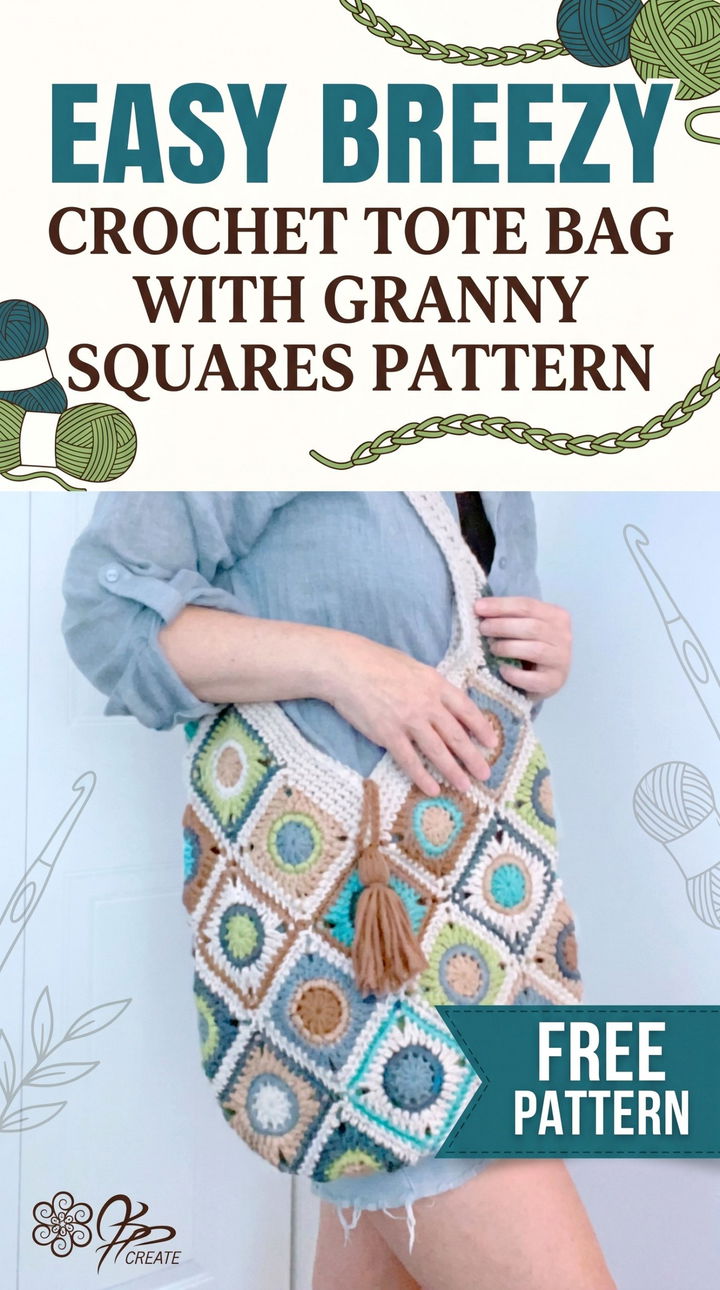 Easy Breezy Crochet Tote Bag The Perfect Blend of Nostalgia and Modern Style