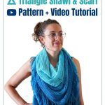 Free Double Crochet Triangle Shawl & Scarf Pattern