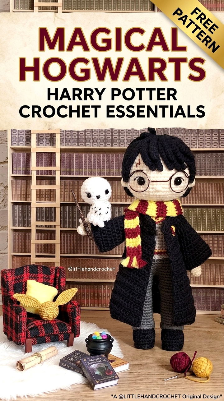 Magical Hogwarts Style Harry Potter Crochet Essentials