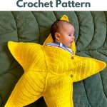 Free Baby Star Sleep Sack Crochet Pattern Modern Retro Boho Style