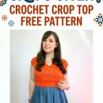 Zero Crops Given Crochet Crop Top Bold Retro Chic Festival Fashion