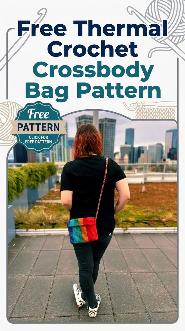 Free Thermal Crochet Crossbody Bag Pattern