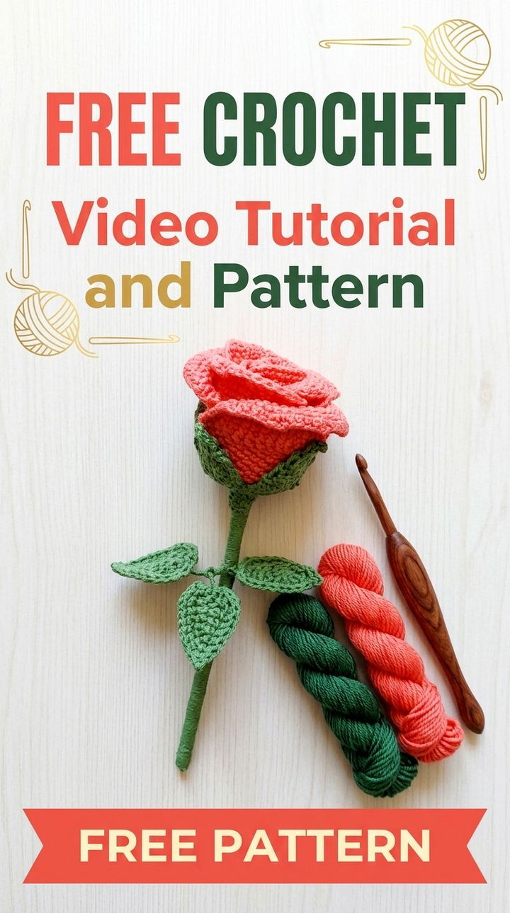 Video Tutorial and Pattern Learn How to Crochet with Ease