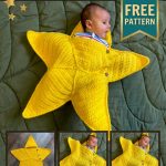 Baby Star Sleep Sack Vibrant Retro Chic Textured Nursery Swaddle