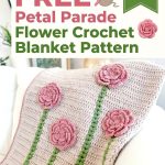 Free Flower Crochet Blanket Pattern The Petal Parade Blanket