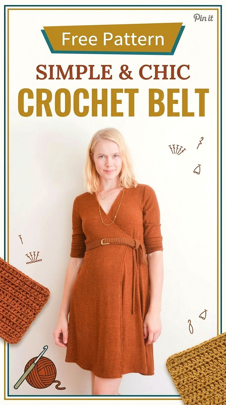 Simple & Chic Crochet Belt Easy Bohemian Waist Statement