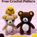 Trendy Amigurumi Rilakkuma and Friends Free Pattern