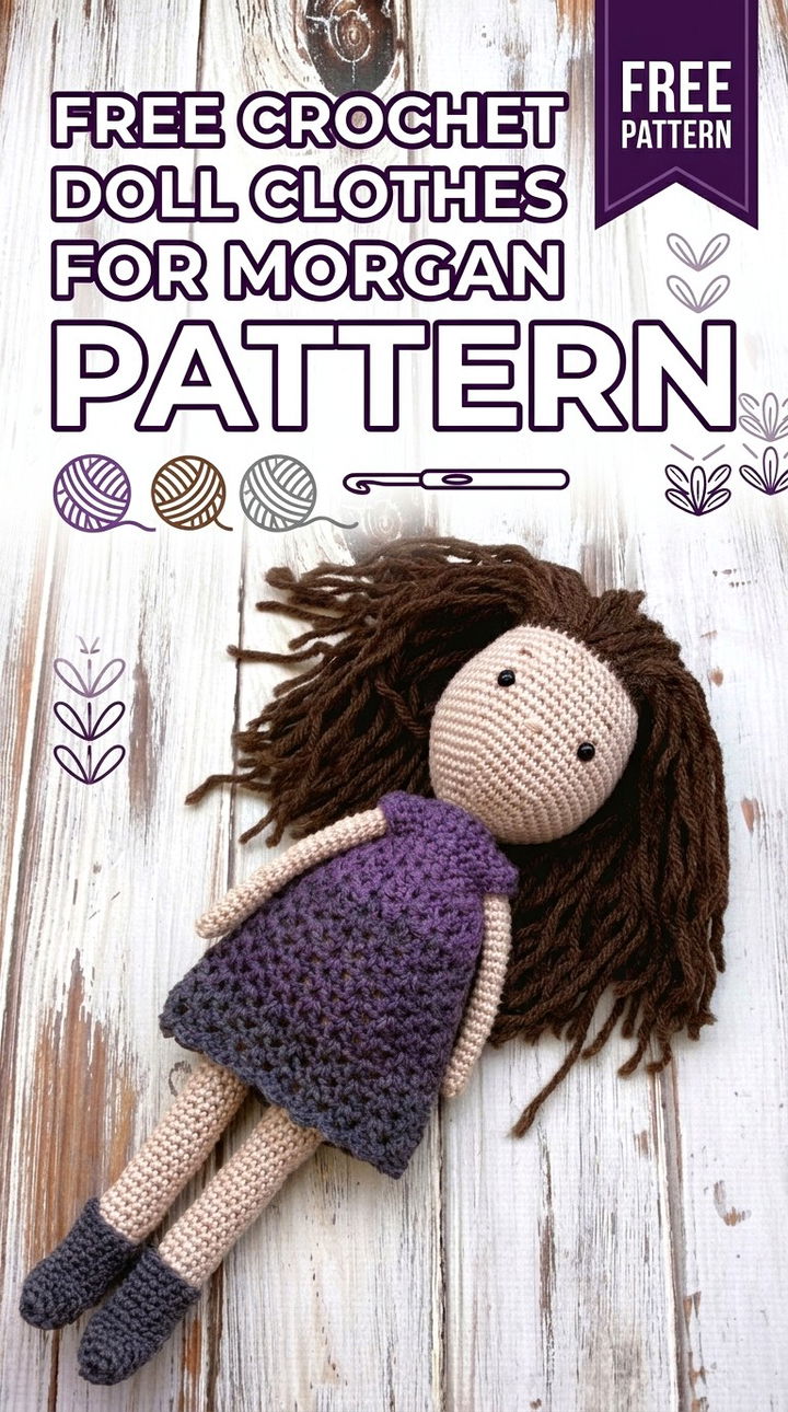 Free Crochet Doll Clothes for Morgan Pattern