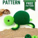 Free Crochet Turtle Pattern Vibrant Retro Chic Bohemian Lifestyle Accent