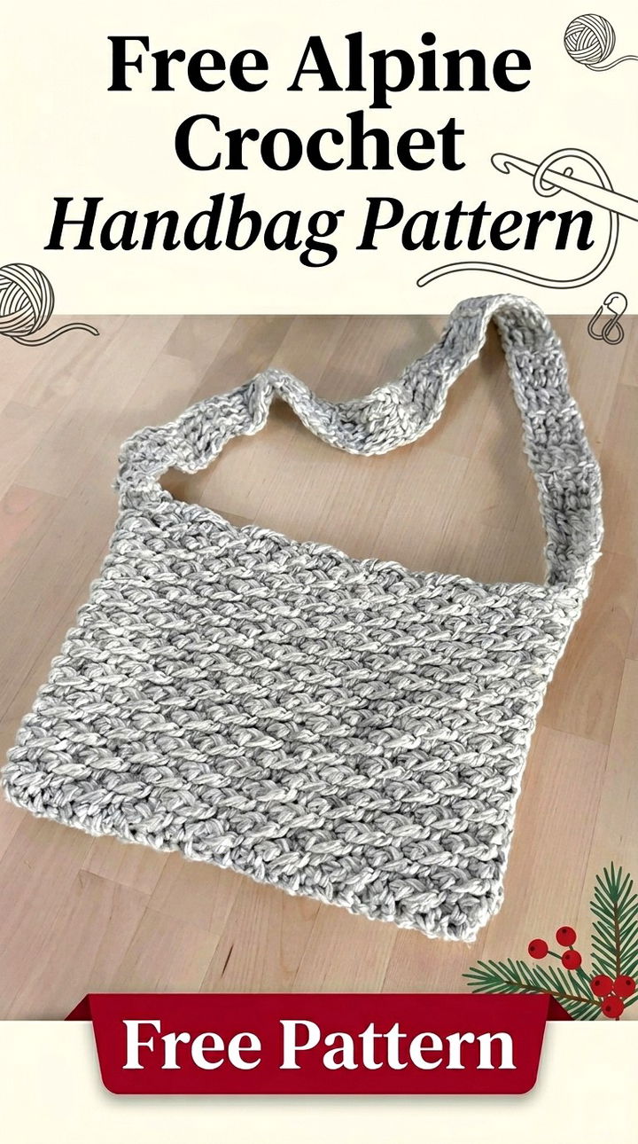 Free Alpine Crochet Handbag Pattern