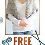 Free Chunky Knit Shrug Pattern Vibrant Retro Chic Bohemian Layering Accent