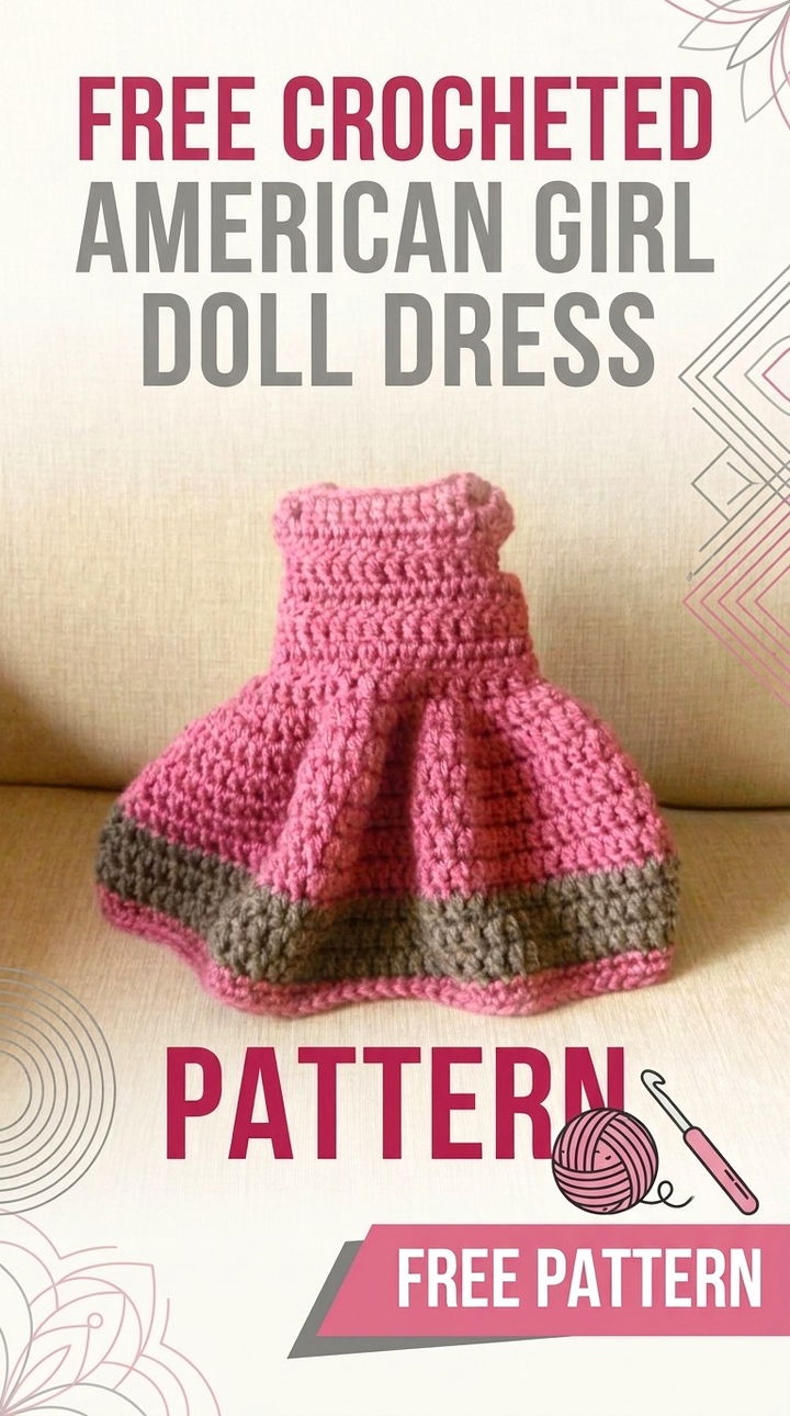 Free Crocheted American Girl Doll Dress Pattern