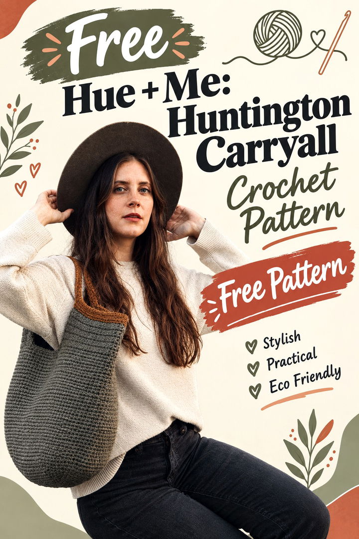 Free Hue Me Huntington Carryall Crochet Pattern