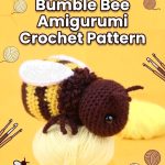 Free Chubby Bumble Bee Amigurumi Crochet Pattern